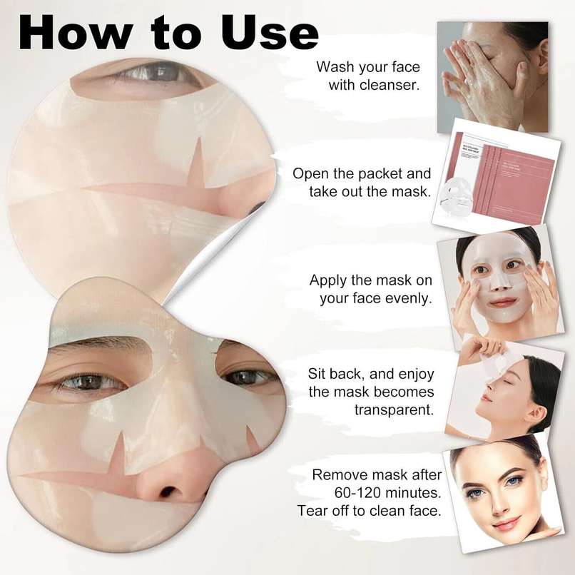 Biocollegn face mask pack of 4