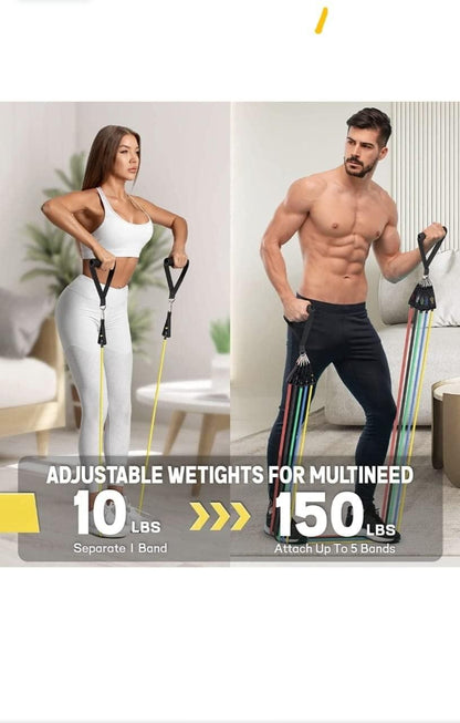 RUN Resistance Band Set for Heavy Workout